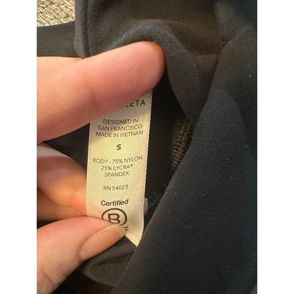 Athleta salutation jogger in powervita size small black light weight jogger - Picture 10 of 11